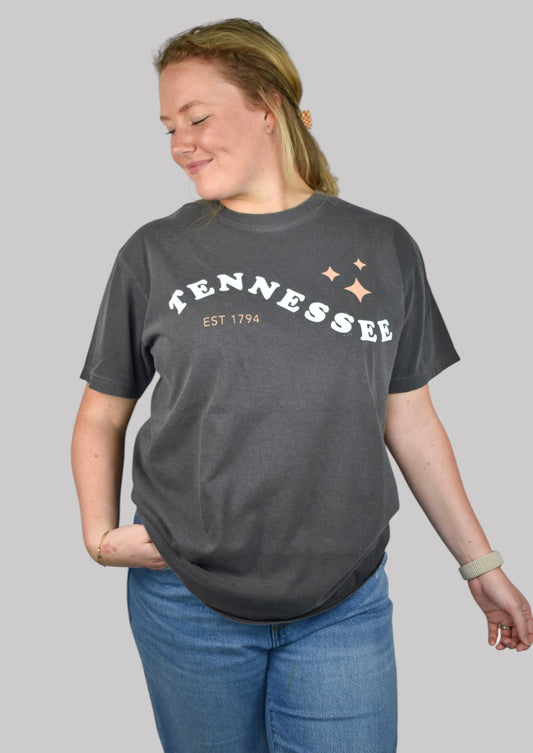 Tennessee Wavy Stars Comfort Colors