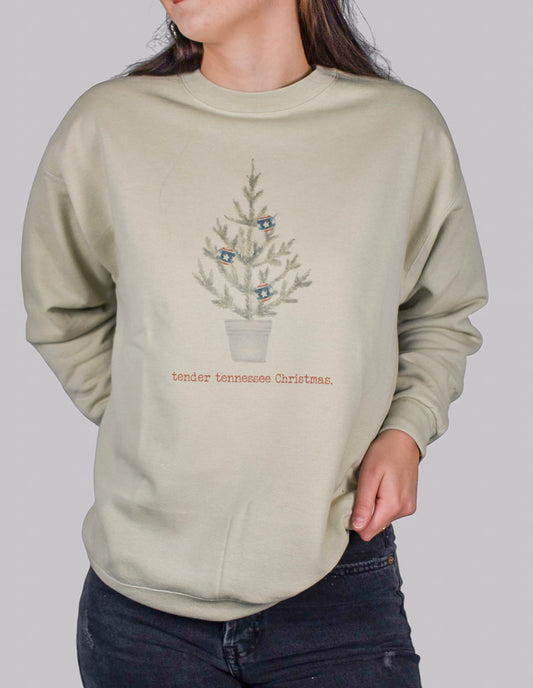 Tender Tennessee Christmas crewneck sweatshirt