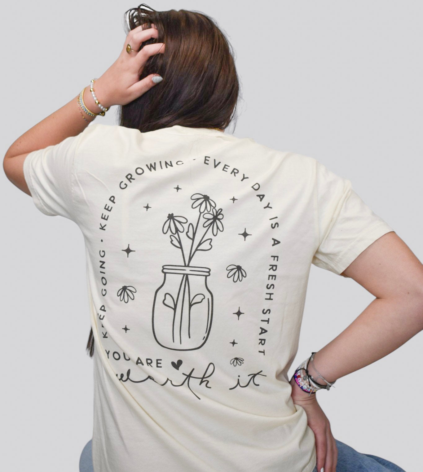 You Are Worth It Comfort Colors Tee