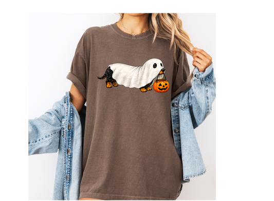 Halloweenie Comfort Colors Tee