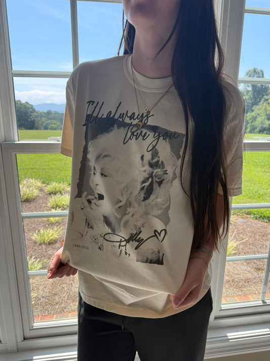 Love, Dolly Comfort Colors Tee