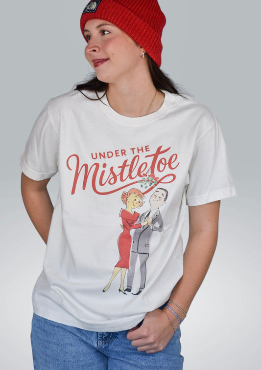 Under The Mistletoe - Vintage White